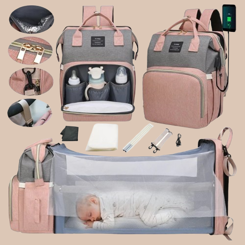 Sac à Langer avec Lit Nomade intégré